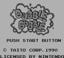 Image n° 5 - screenshots  : Bubble Bobble